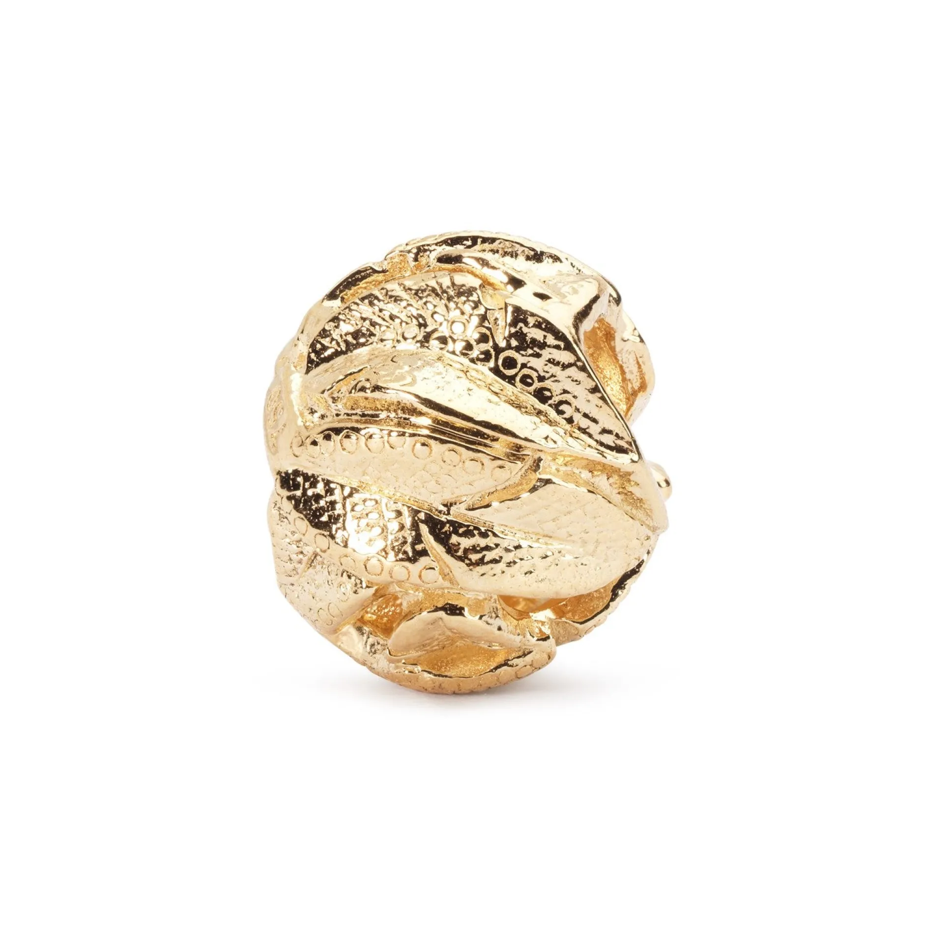 Trollbeads Beads*Angel´S Feathers, Gold Bead