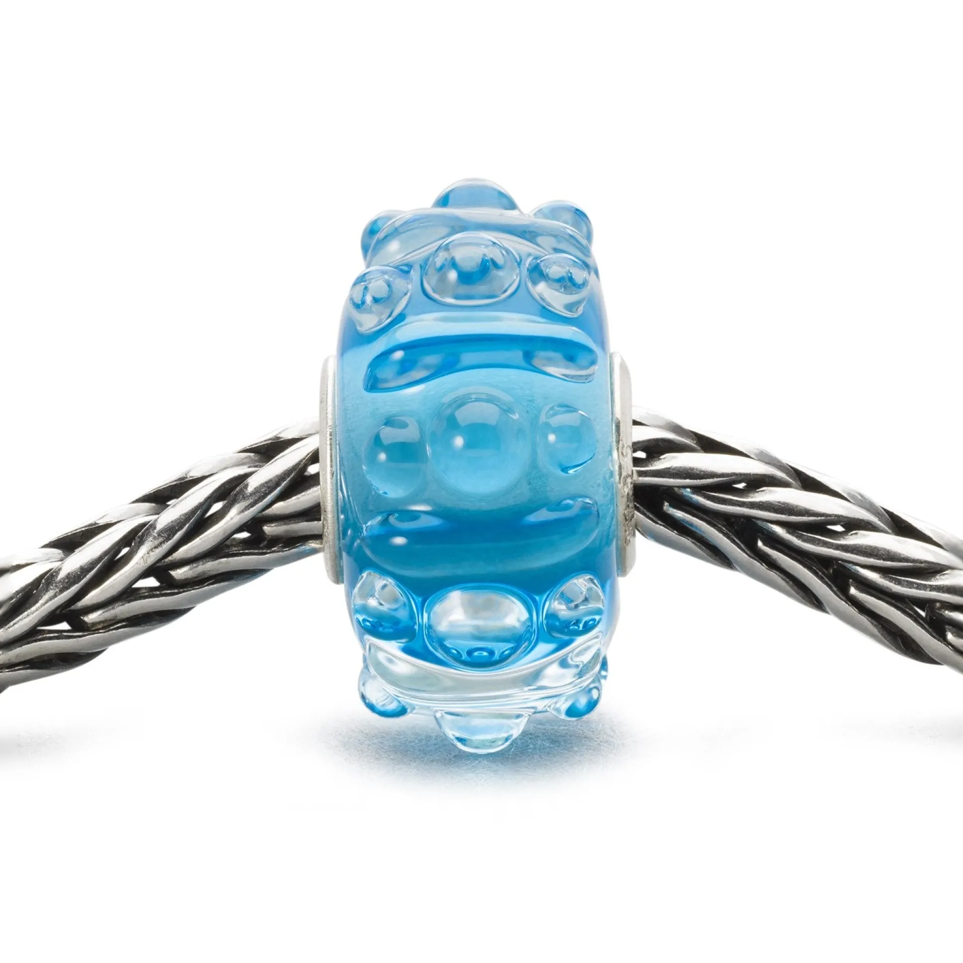 Trollbeads Beads*Breeze Of Turquoise Bead