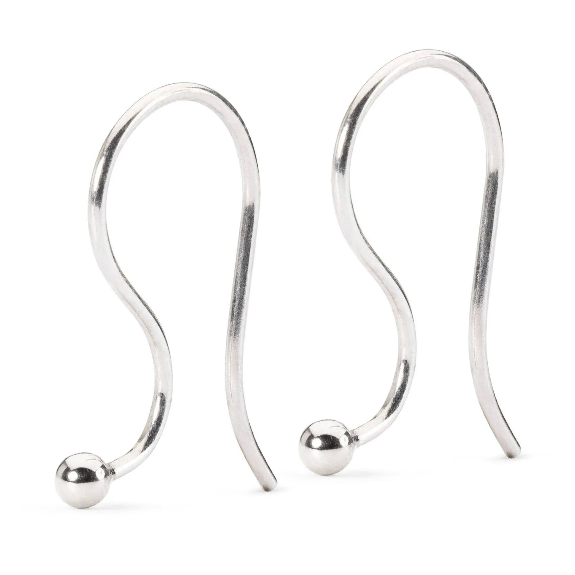 Trollbeads Earrings*Earring Hooks, Silver