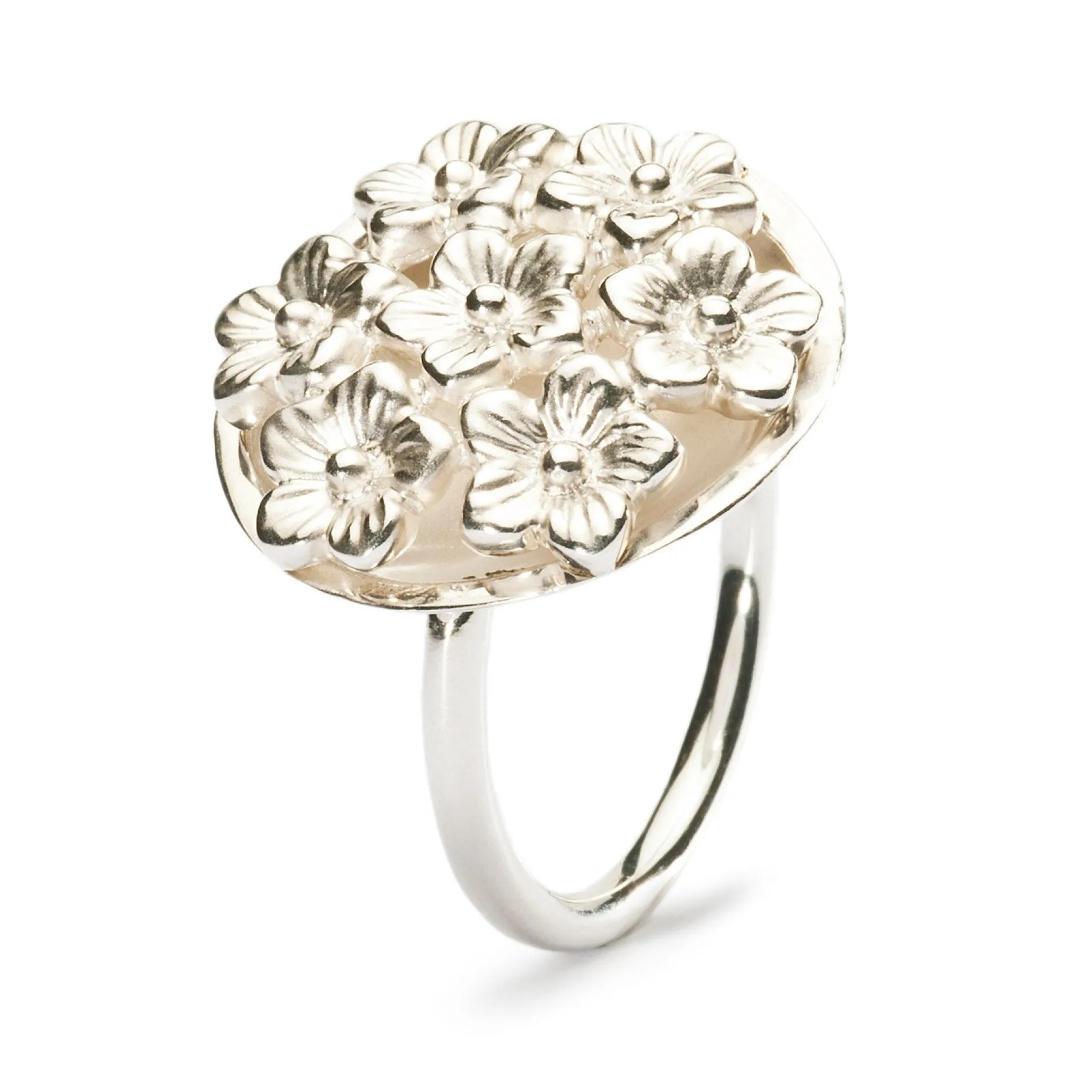 Trollbeads Rings*Elderflower Ring With Beads