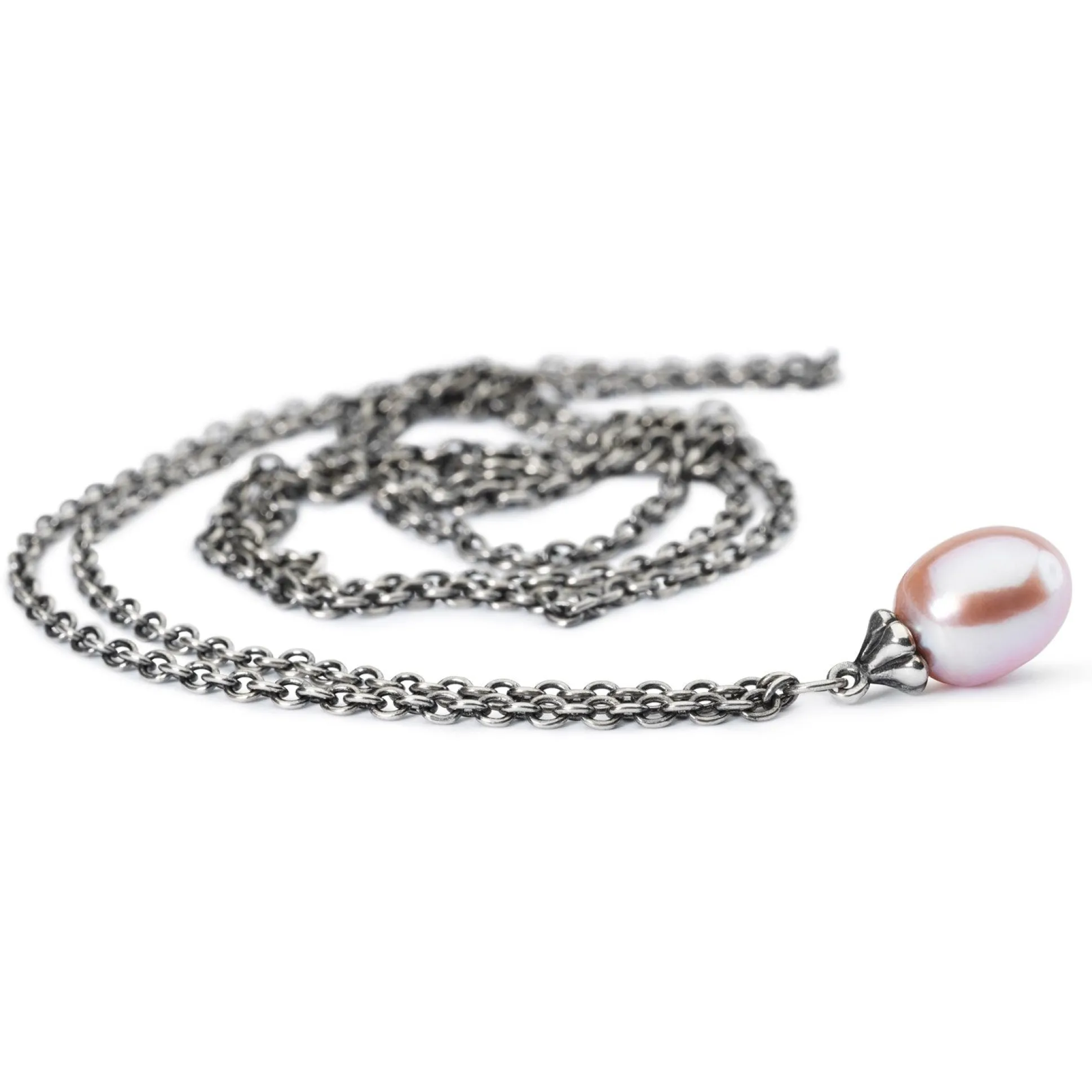 Trollbeads Necklaces*Fantasy Necklace With Rosa Pearl