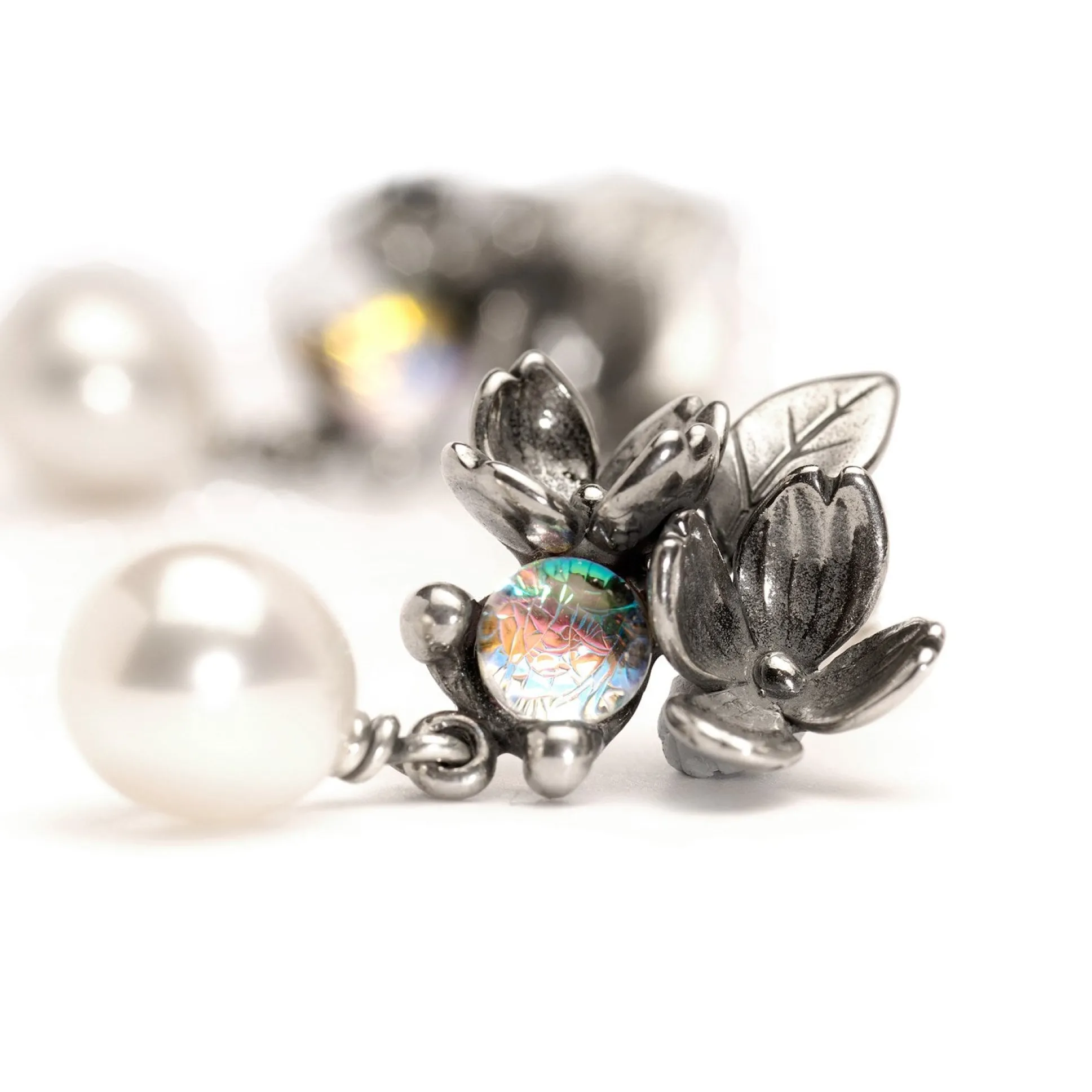 Trollbeads Earrings*Flowers Earrings