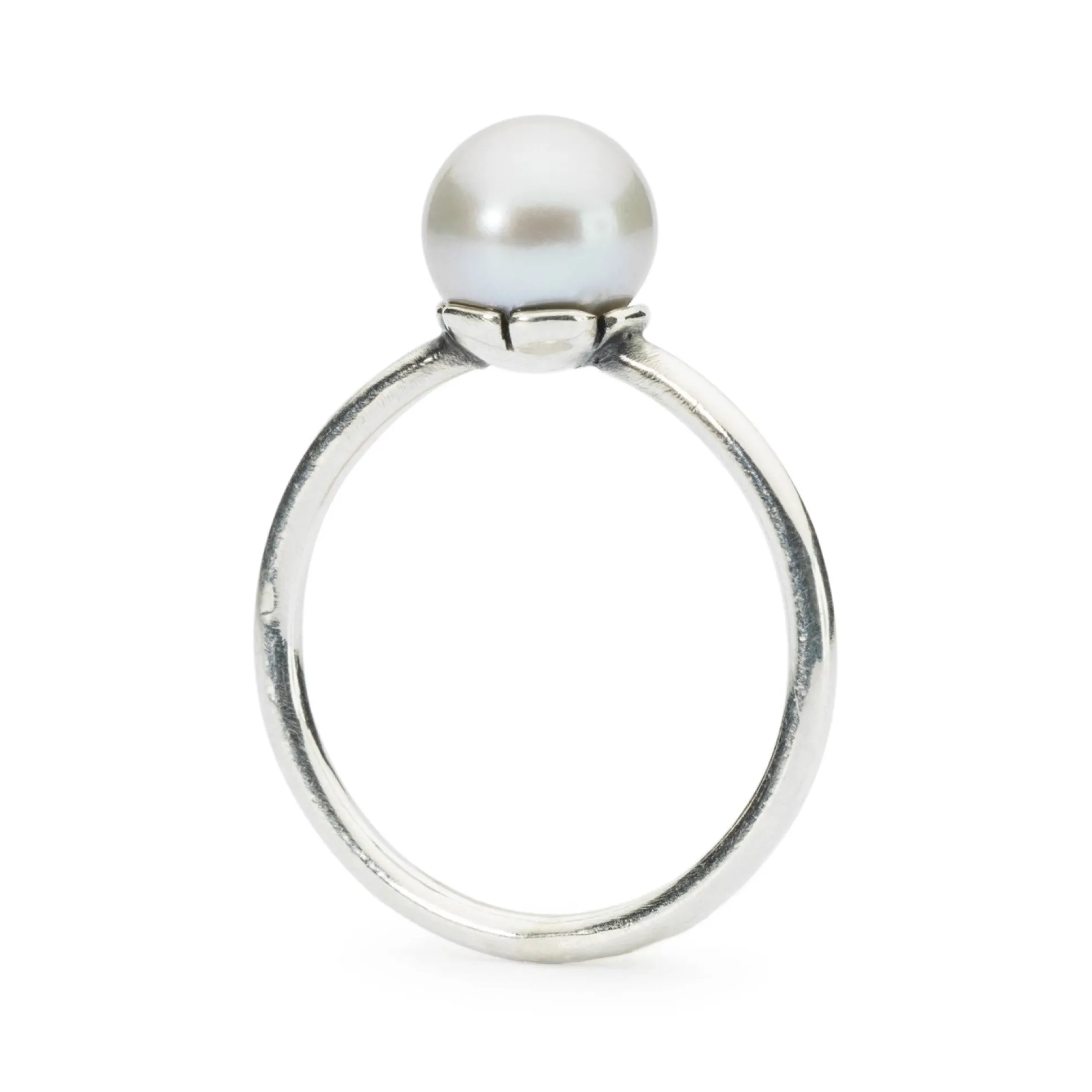 Trollbeads Rings*Grey Pearl Ring