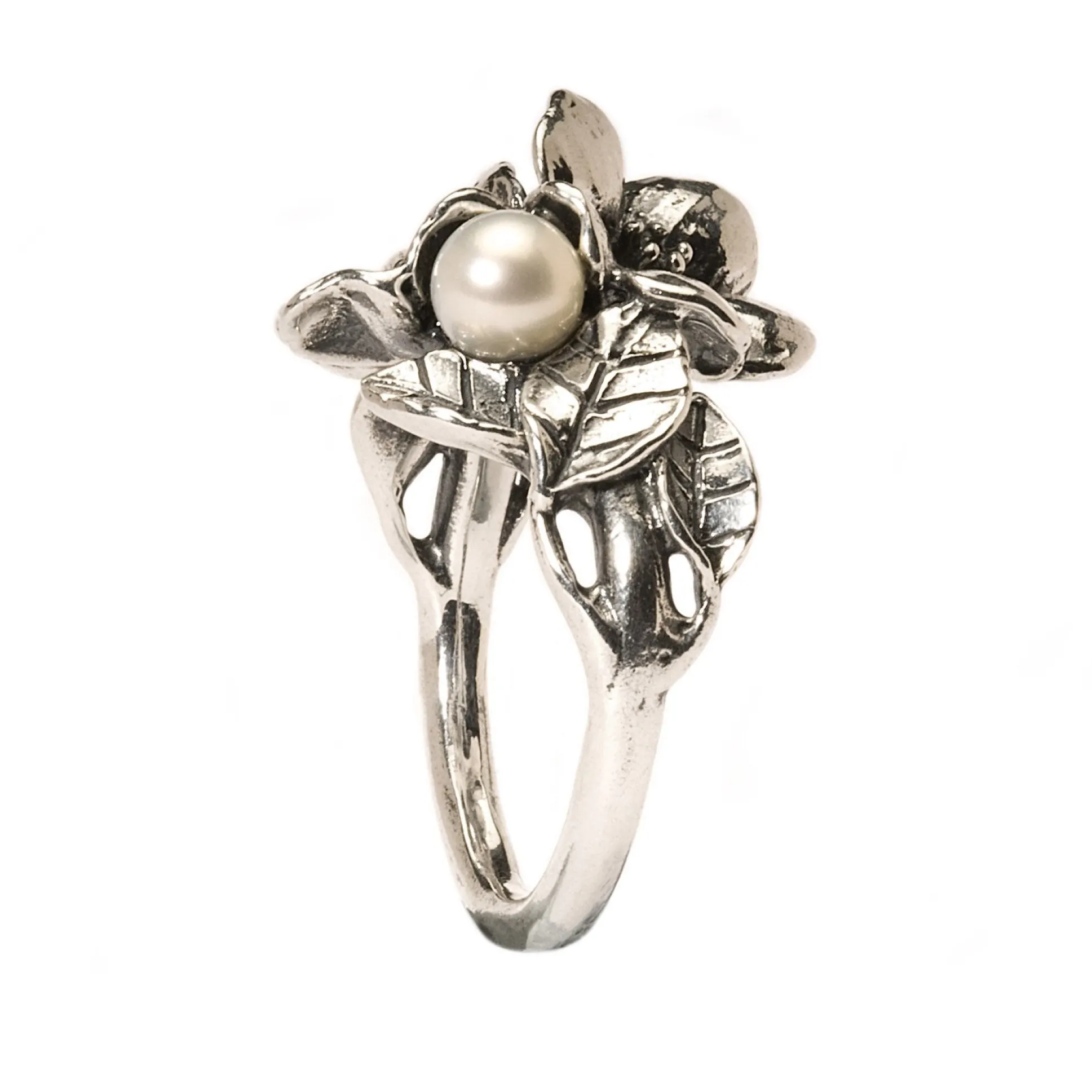 Trollbeads Rings*Hawthorn With Pearl Ring