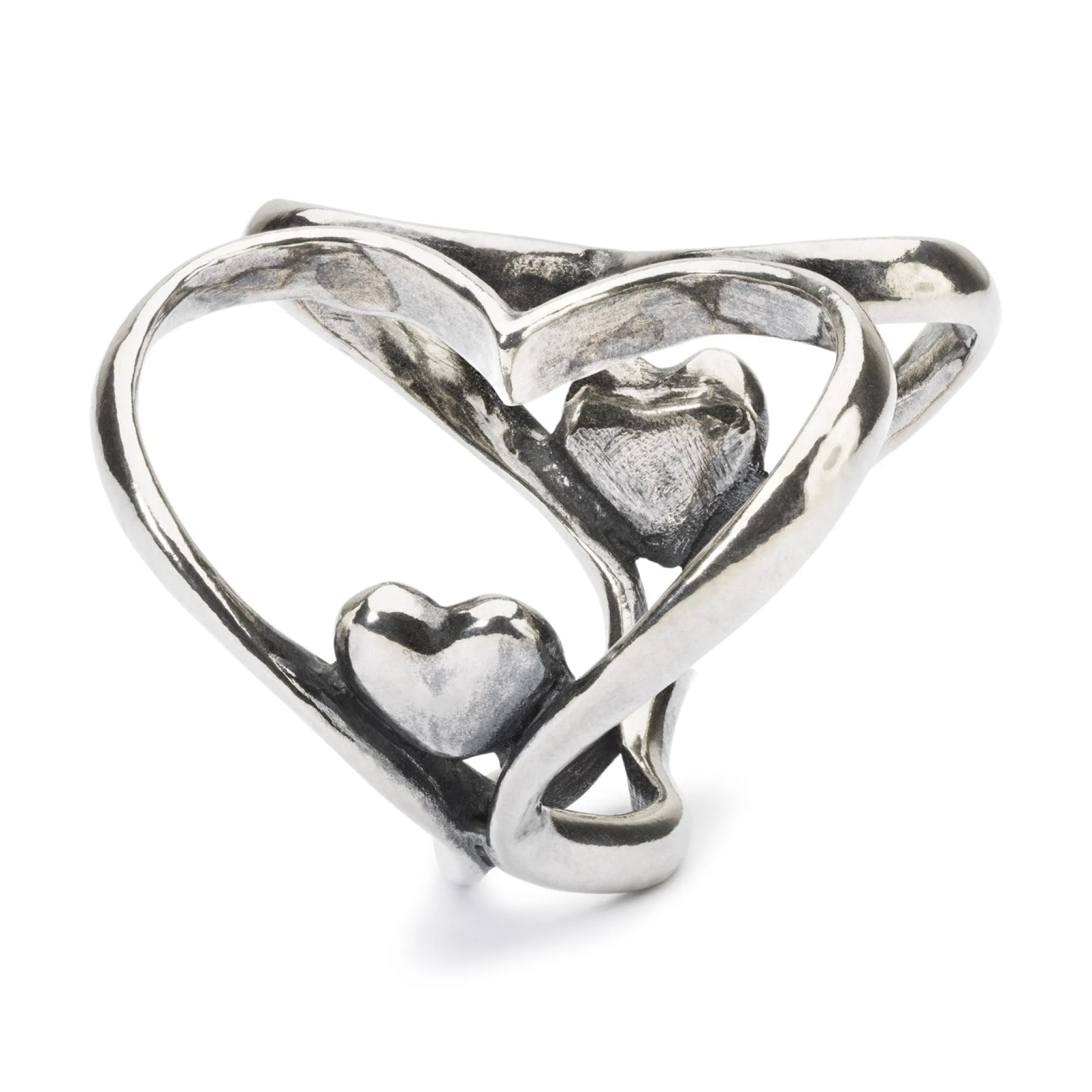 Trollbeads Necklace Pendants*Heart To Heart Pendant