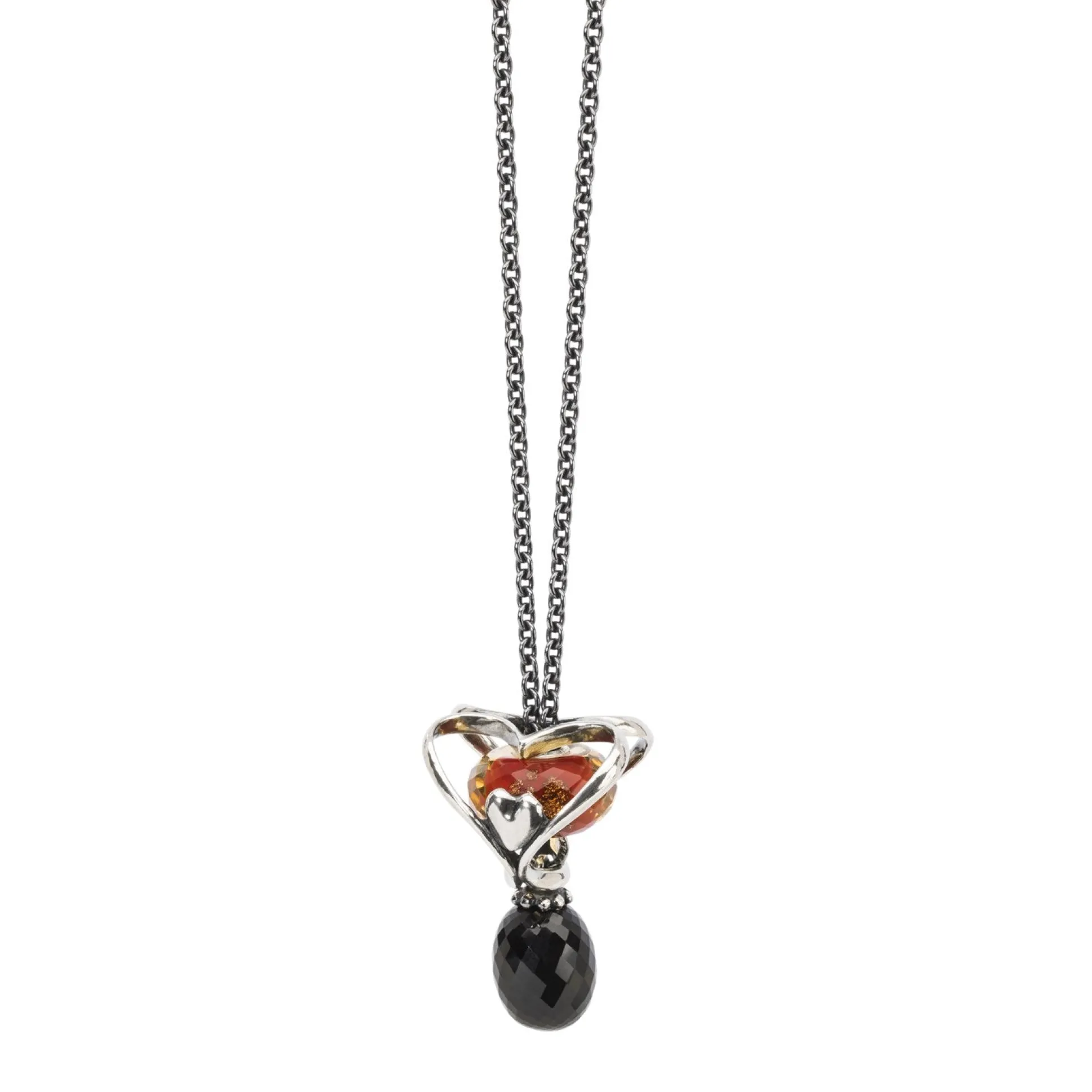 Trollbeads Necklace Pendants*Heart To Heart Pendant