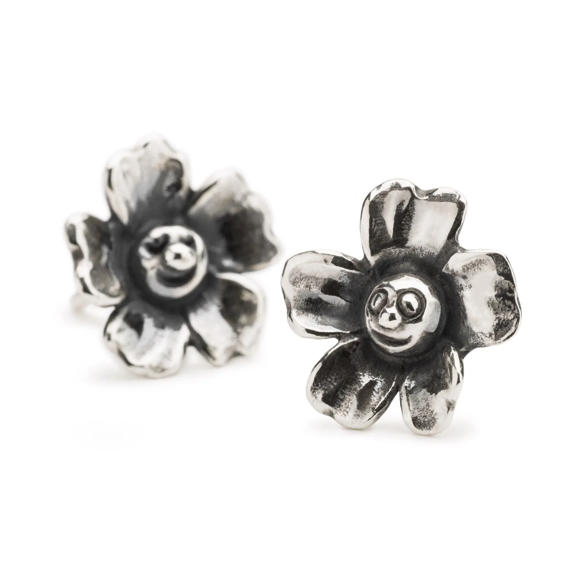 Trollbeads Earrings*Joyful Flower Earring Studs
