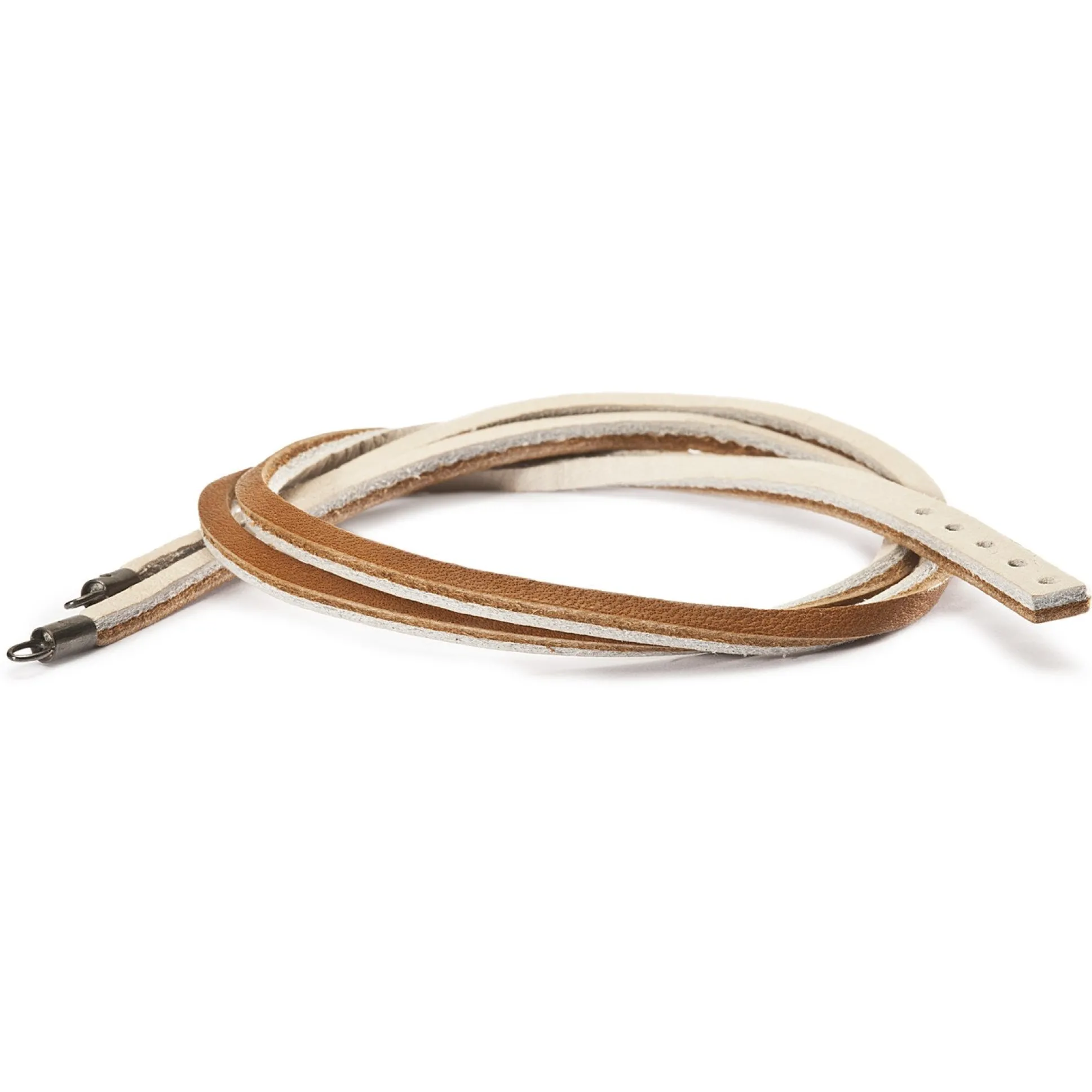 Trollbeads Bracelets*Leather Bracelet Brown/Beige