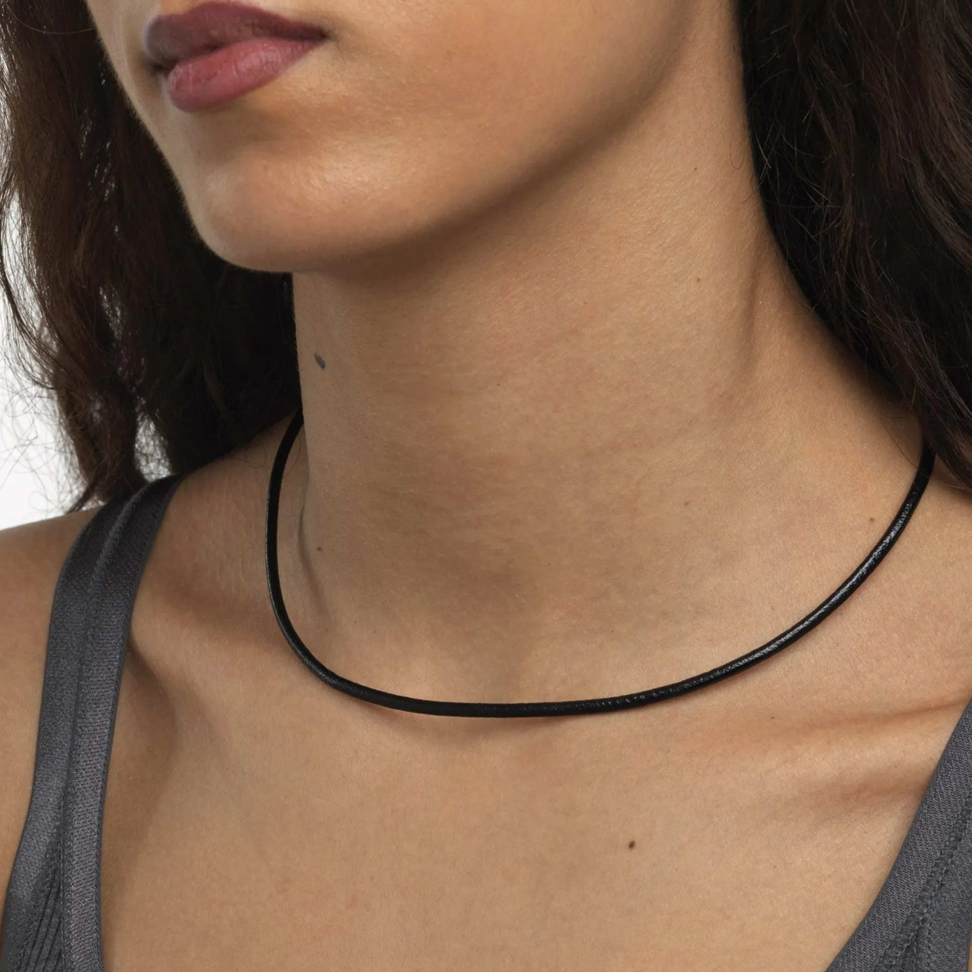 Trollbeads Necklaces*Leather Necklace Black