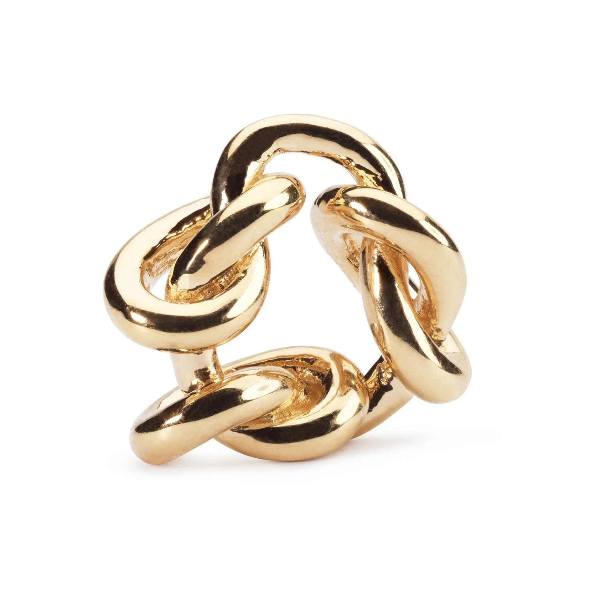 Trollbeads Beads*Live, Love And Forgive, Gold Bead