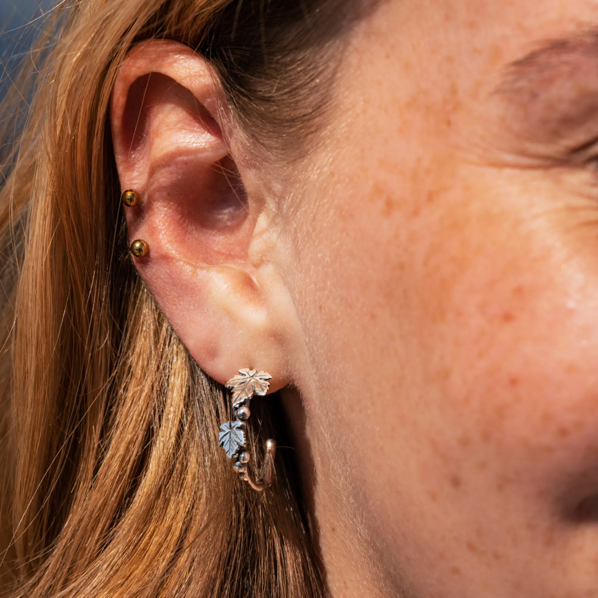 Trollbeads Earrings*Merriness Hoops