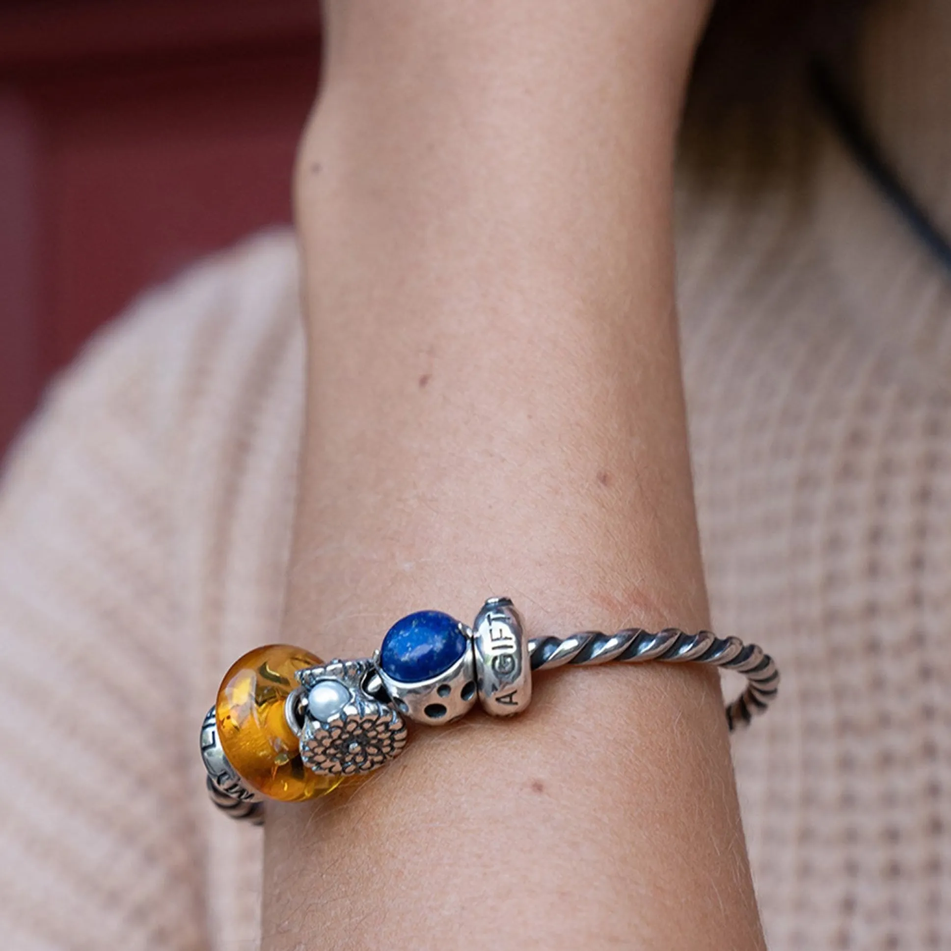 Trollbeads Spacers*My Life Is A Gift Spacer