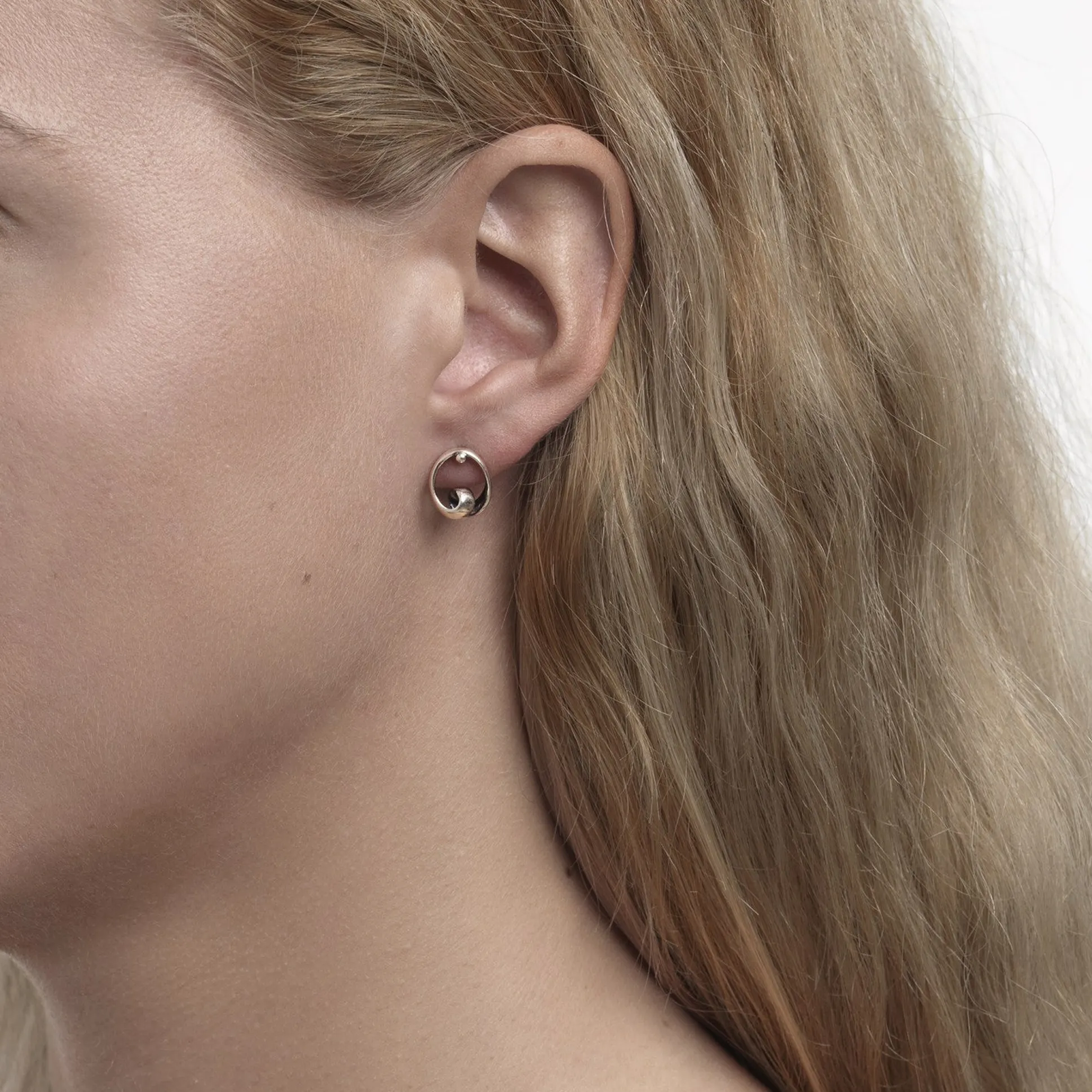 Trollbeads Earrings*Neverending Studs