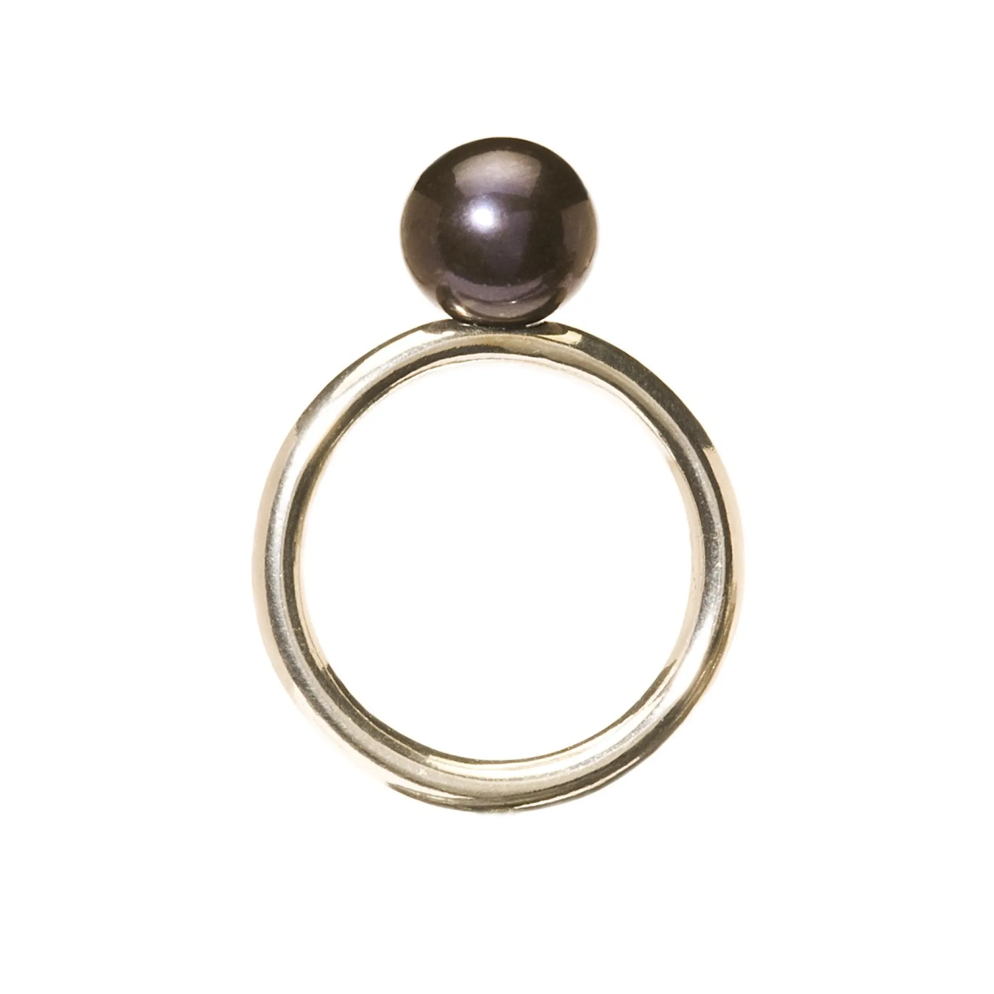 Trollbeads Rings*Pearl Ring, Black