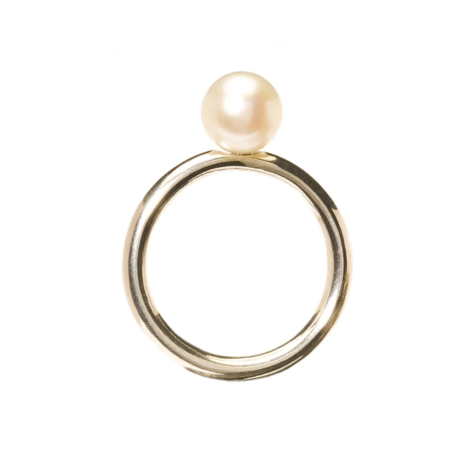 Trollbeads Rings*Pearl Ring, White
