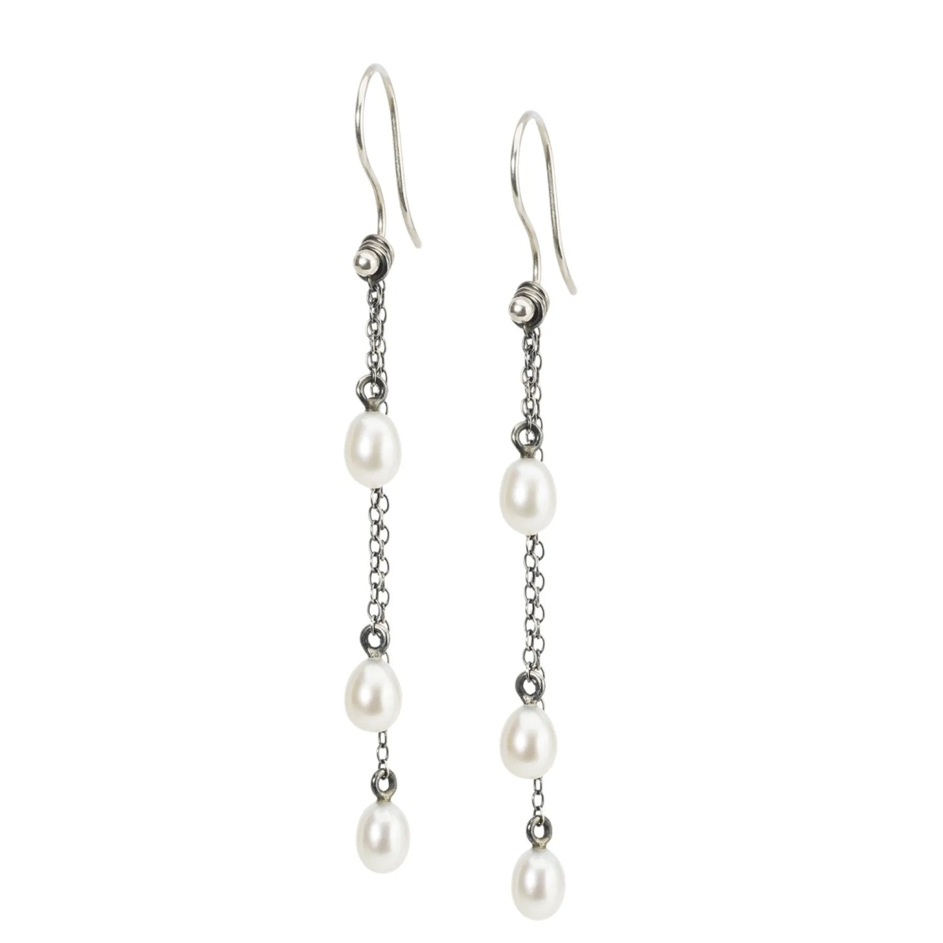 Trollbeads Earrings*Raining Pearls Earrings