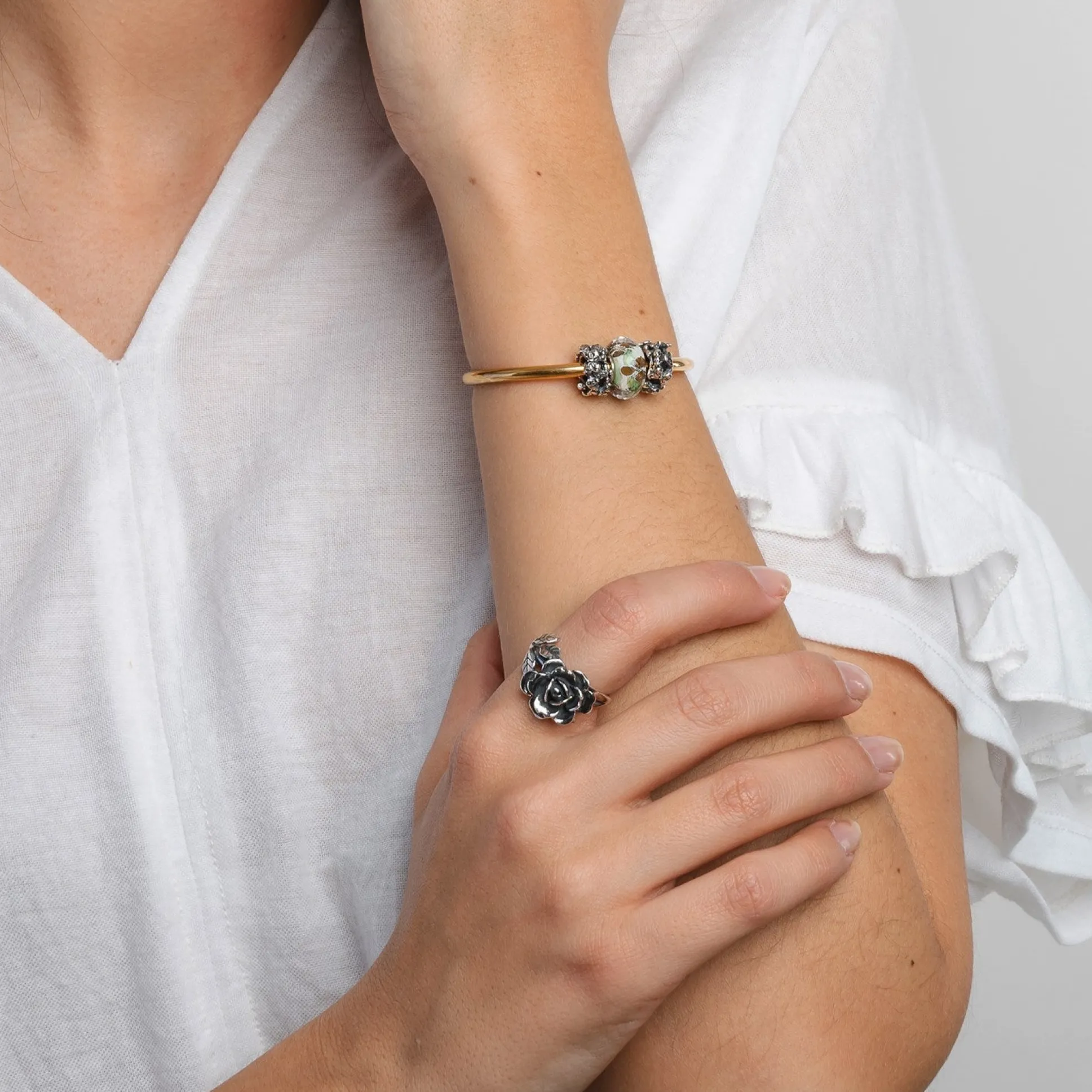 Trollbeads Rings*Rose Ring