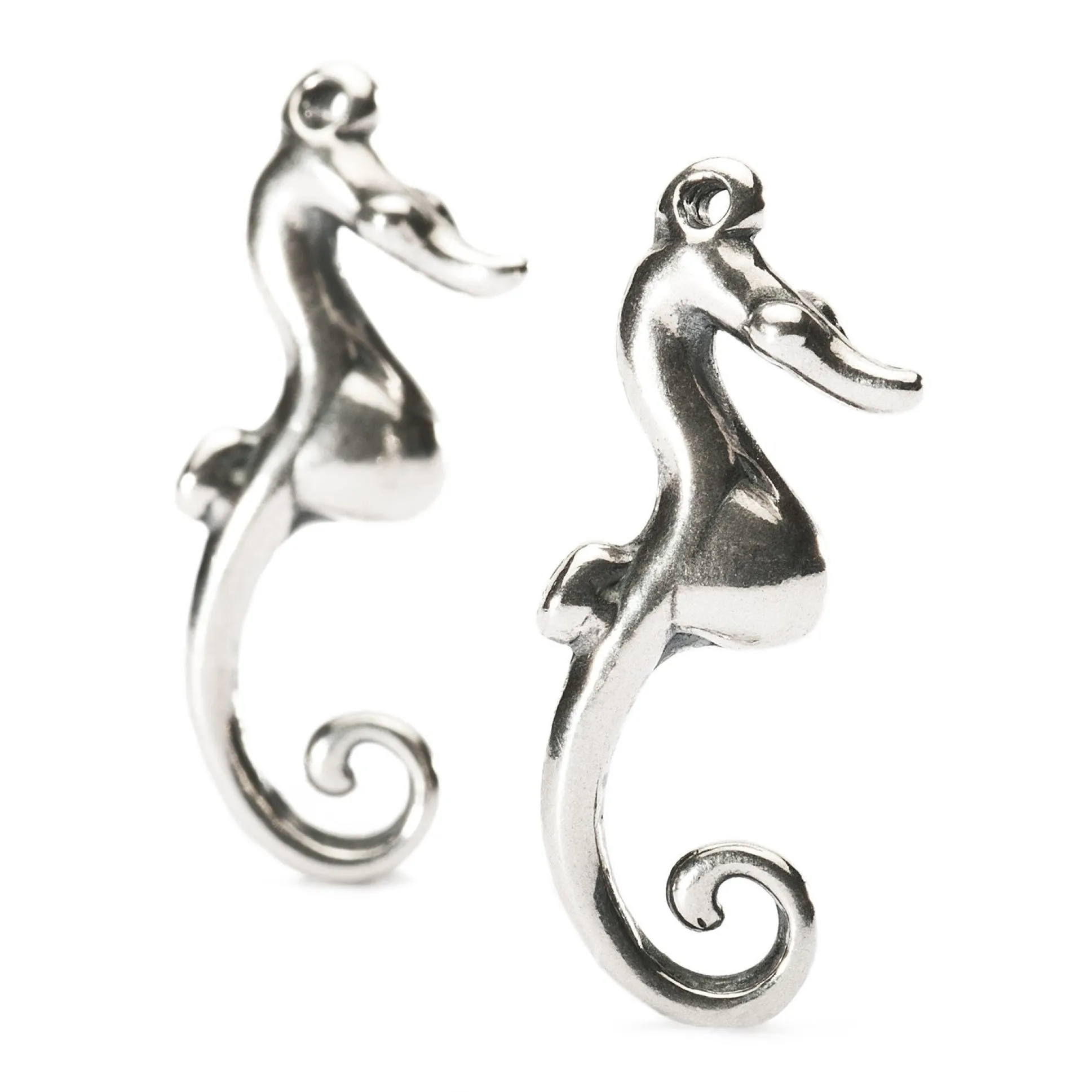 Trollbeads Earring Pendants*Seahorse Couple Earring Pendants