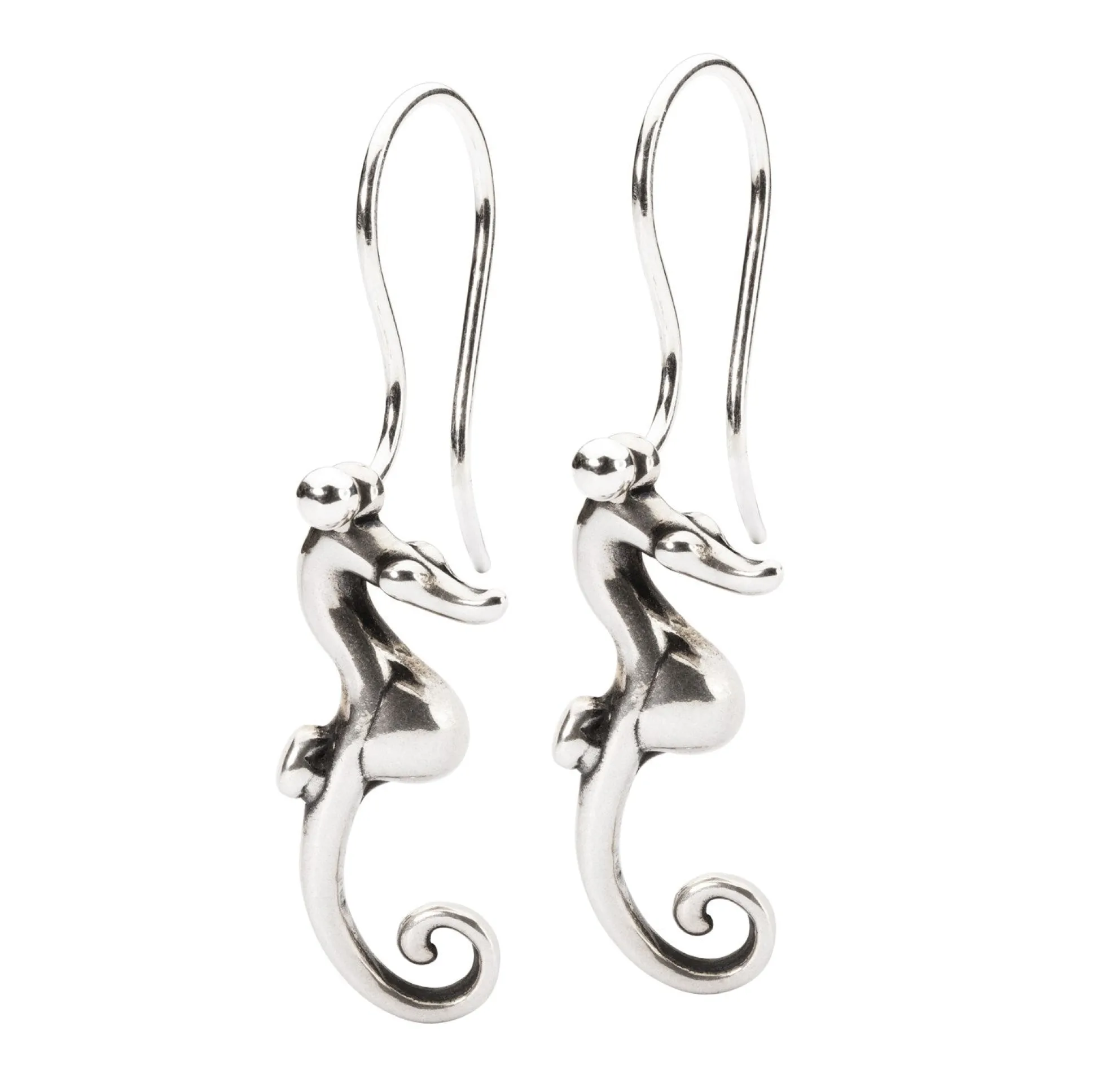 Trollbeads Earring Pendants*Seahorse Couple Earring Pendants