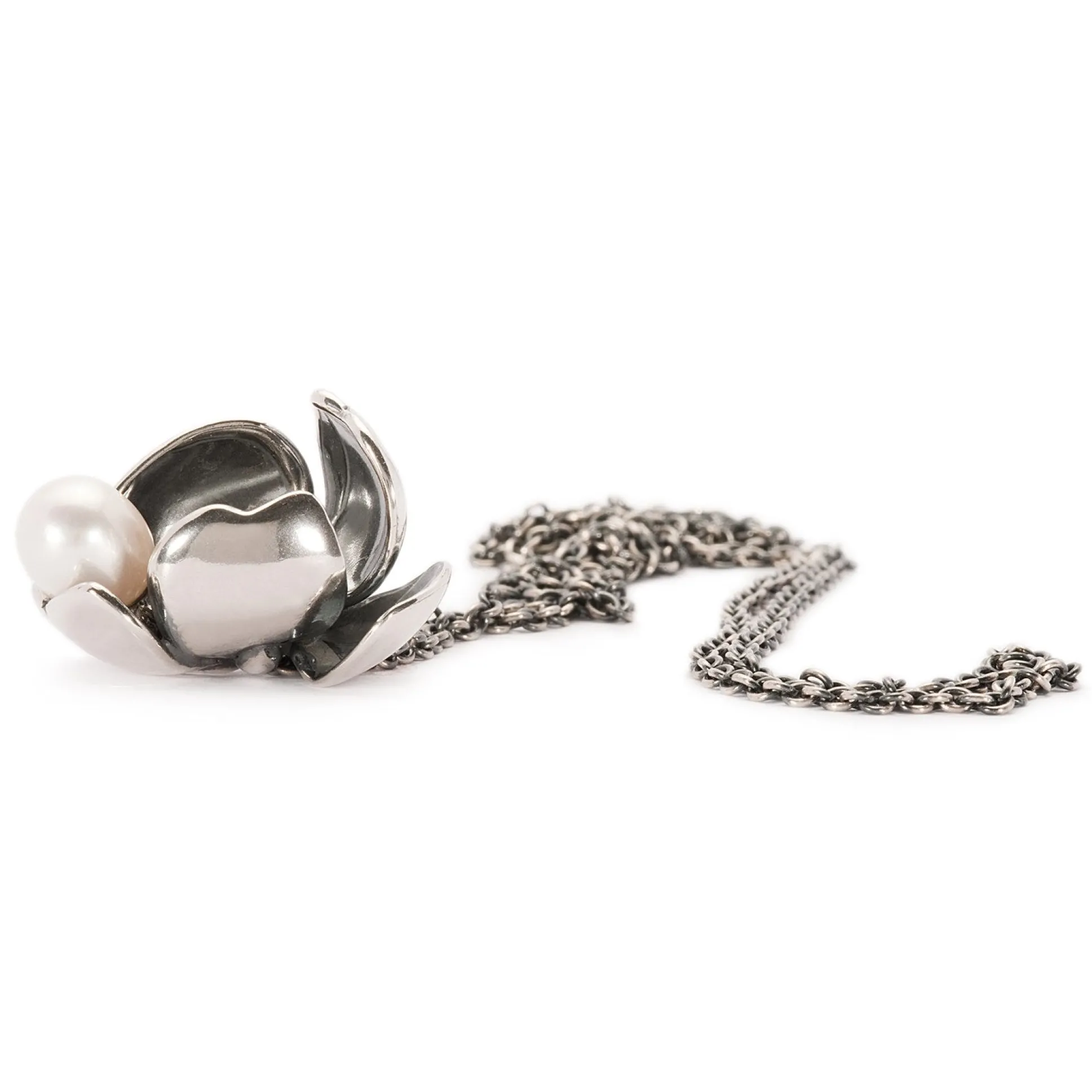 Trollbeads Necklace Pendants*Shadow Flower Pendant