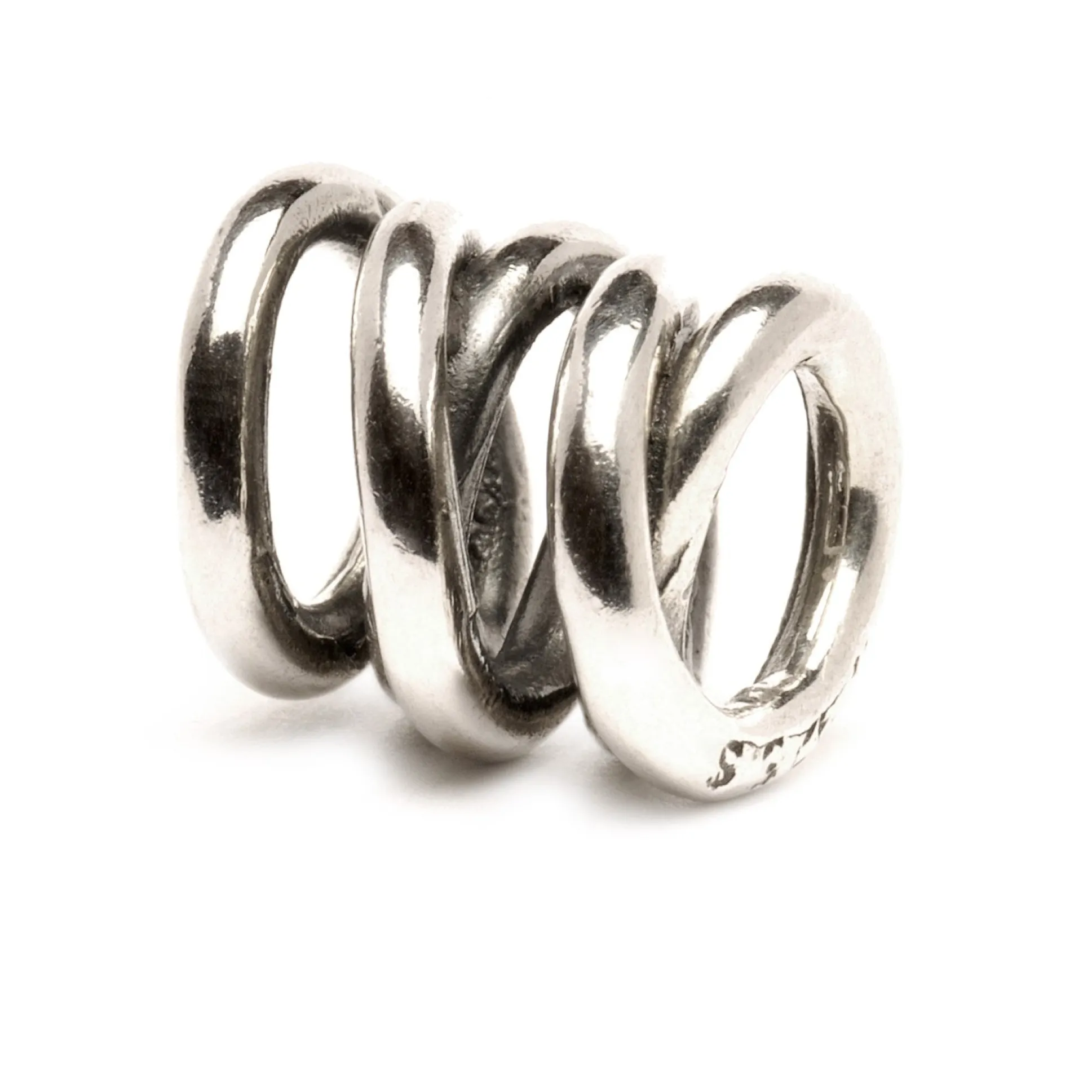 Trollbeads Beads*Siblings Bead, Silver