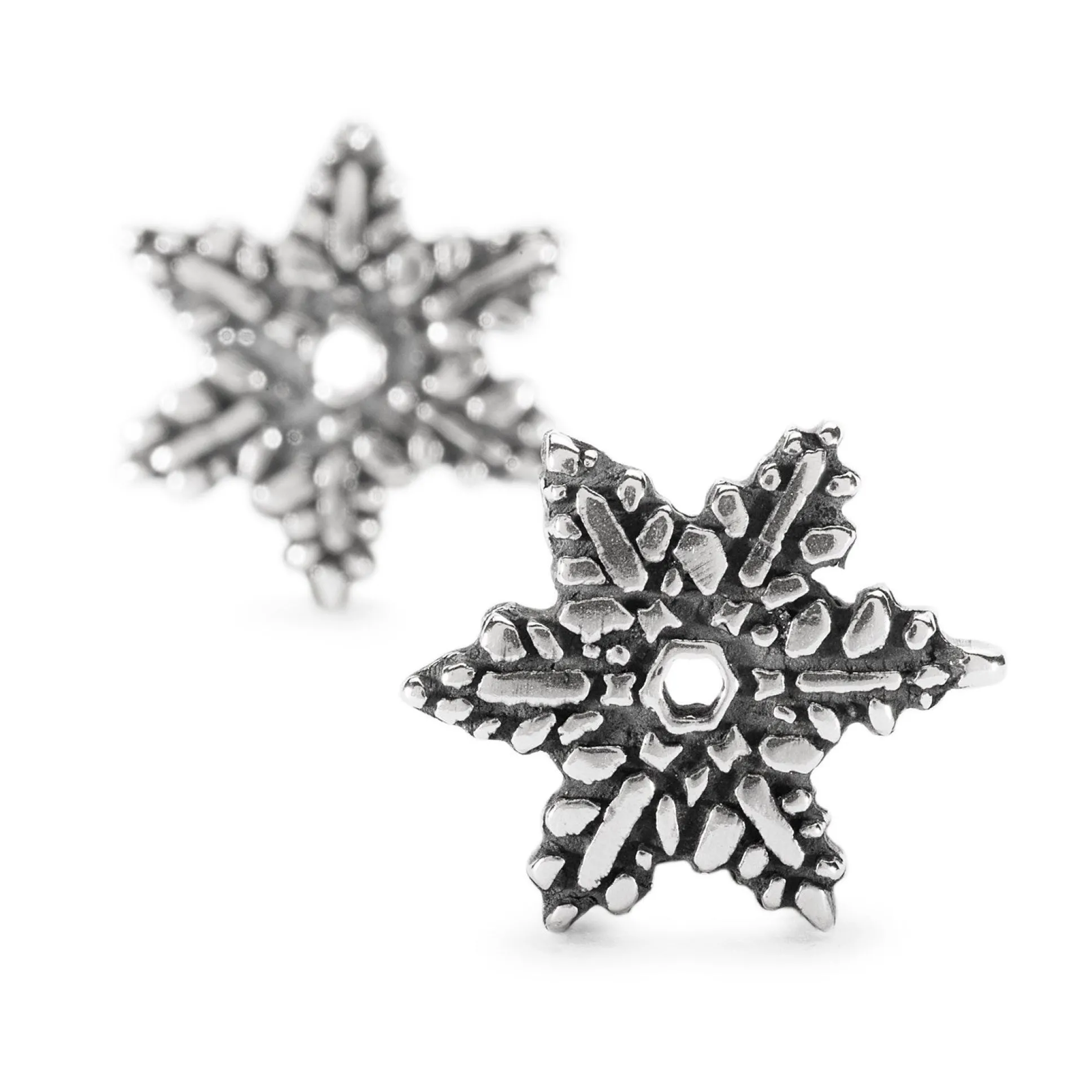 Trollbeads Earring Pendants*Snow Flower Earrings