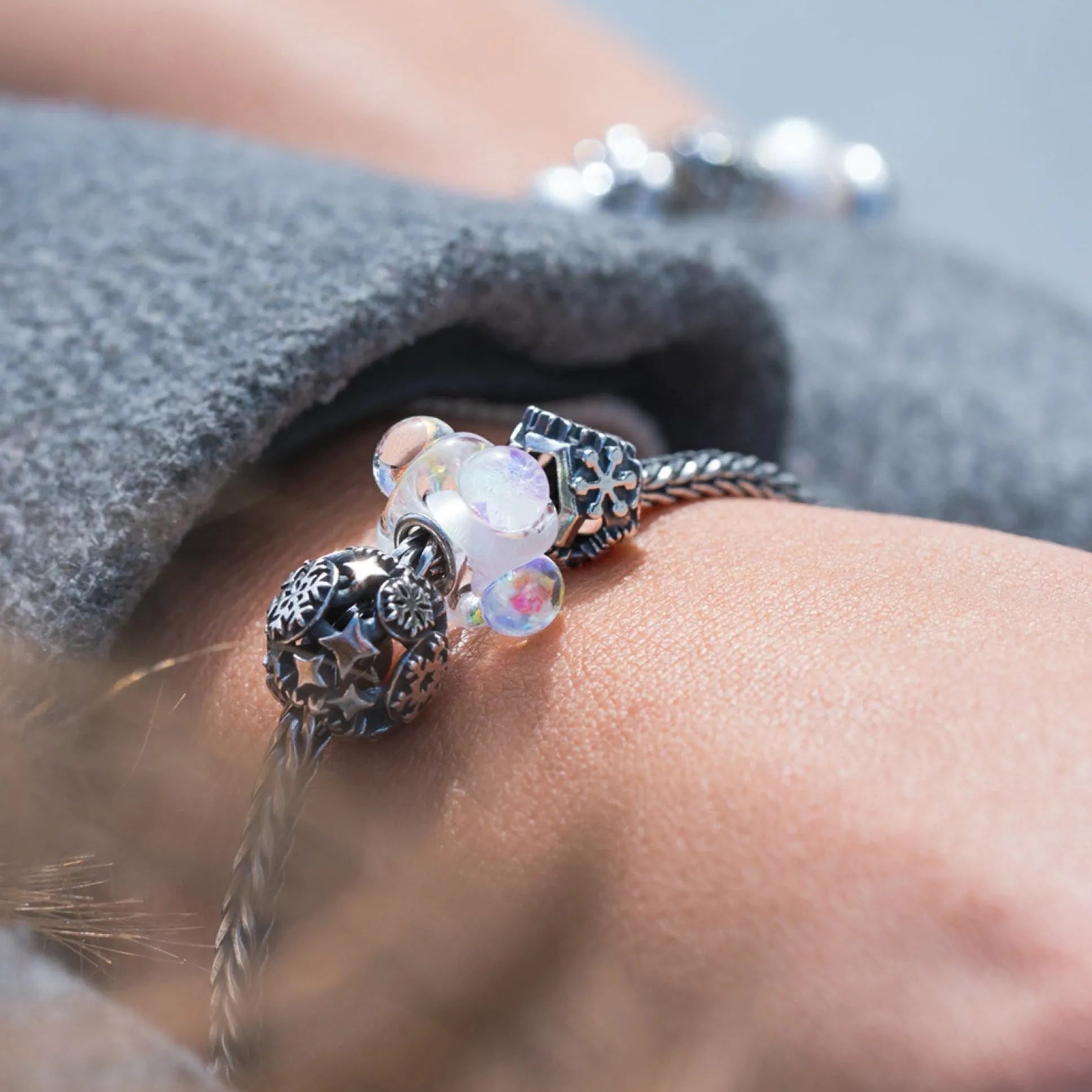 Trollbeads Beads*Snow Kisses Bead