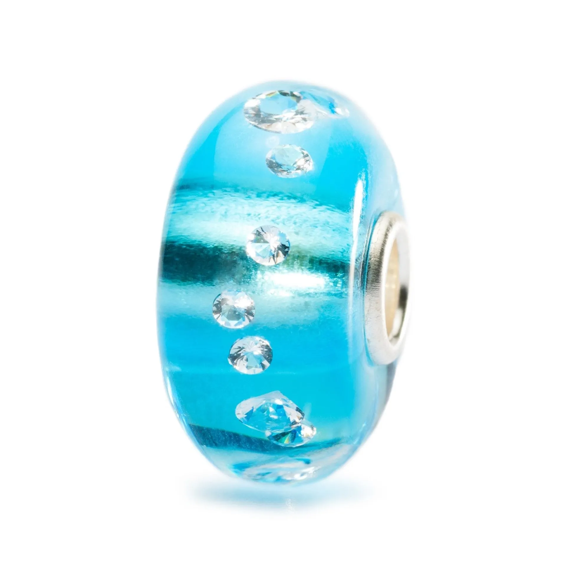 Trollbeads Beads*The Diamond Bead Iceblue