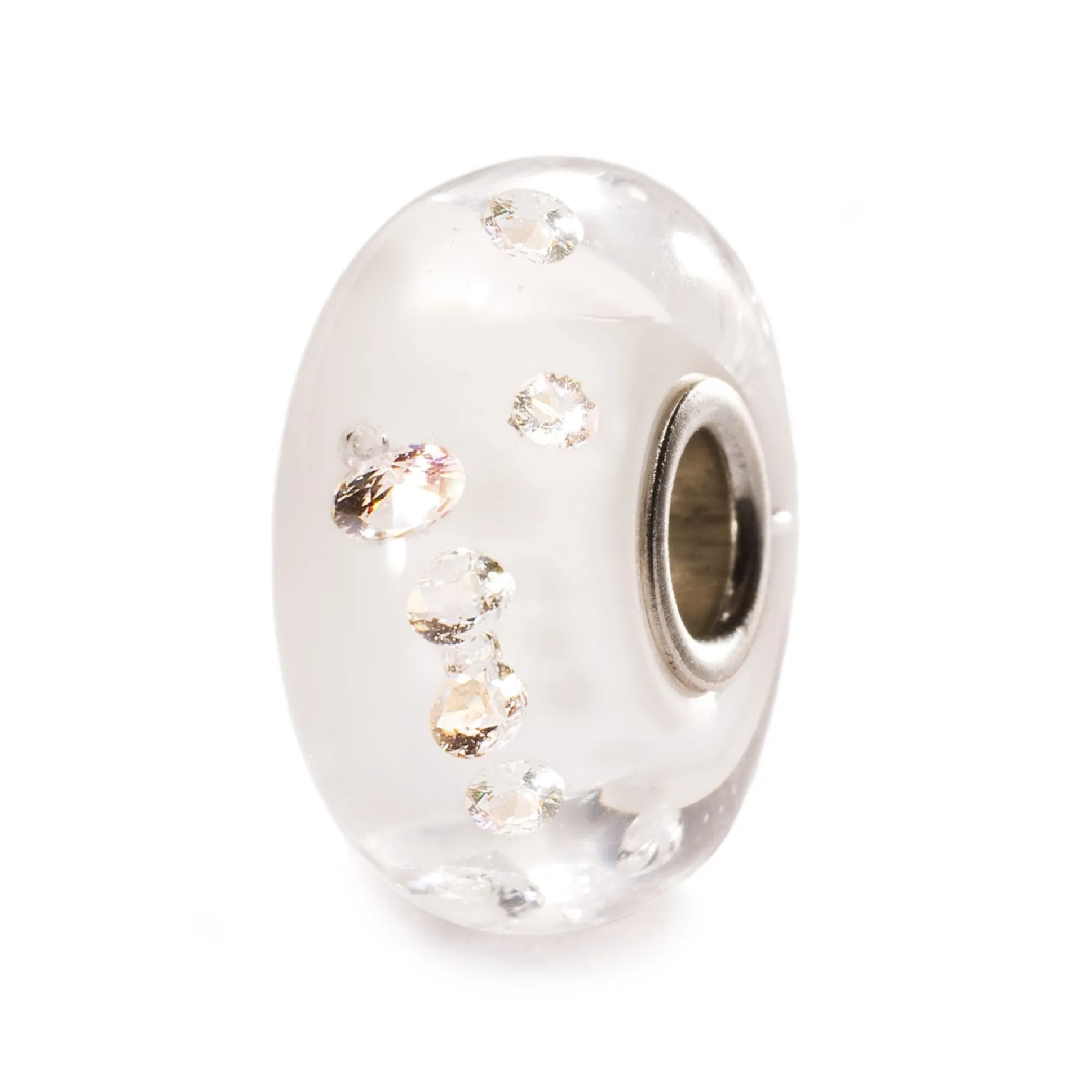 Trollbeads Beads*The Diamond Bead, White