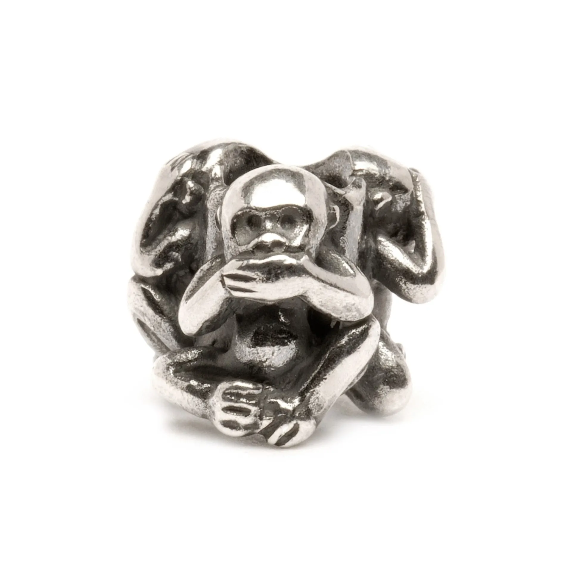 Trollbeads Beads*Three Monkeys Bead