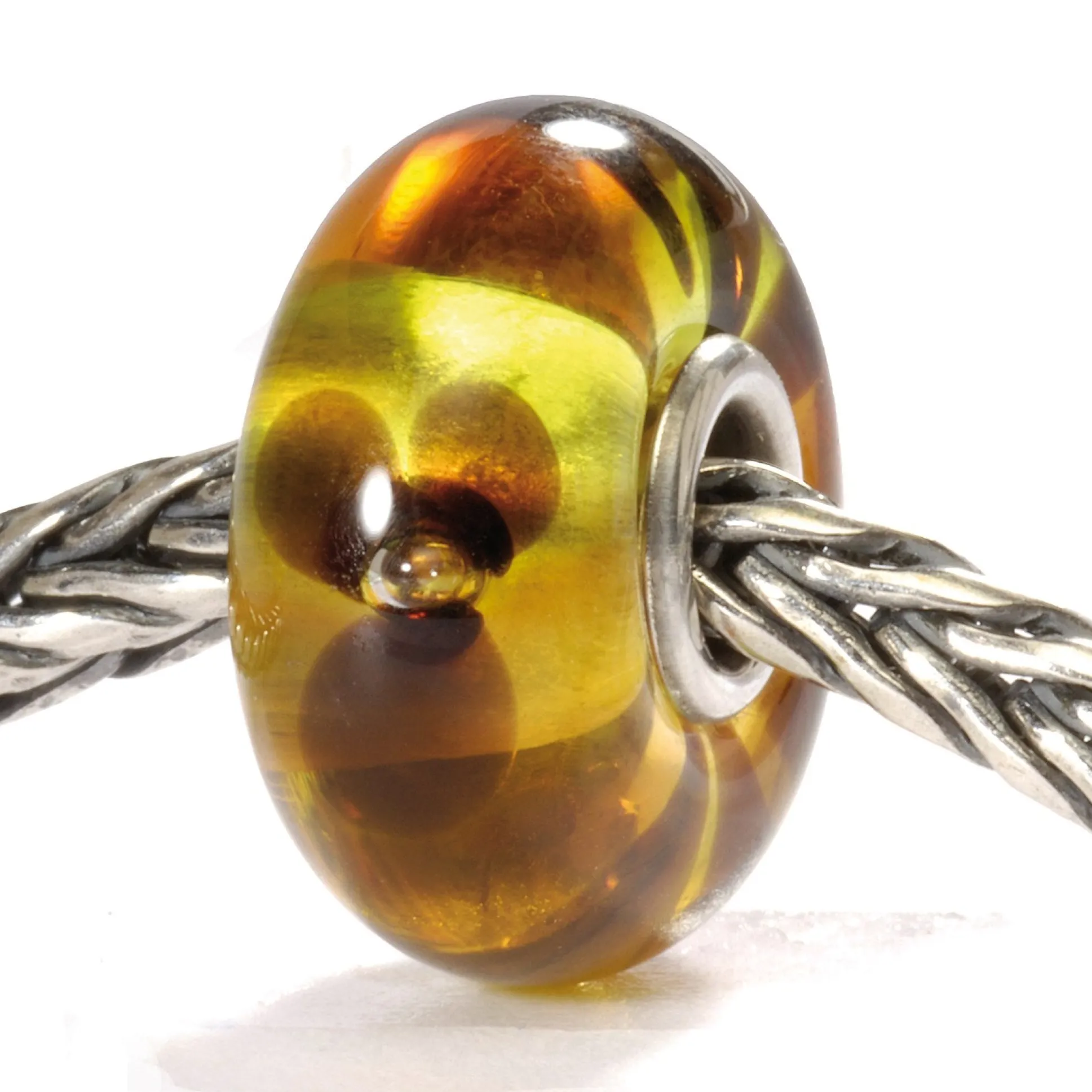 Trollbeads Beads*Translucent Flower Bead