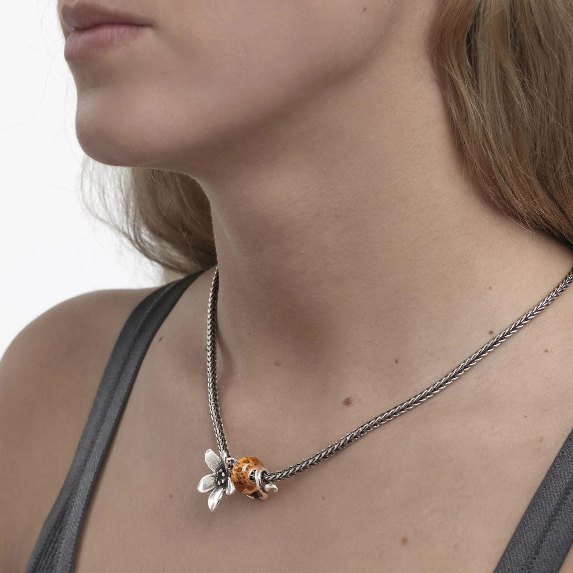 Trollbeads Necklace Pendants*Troll Anemone Pendant