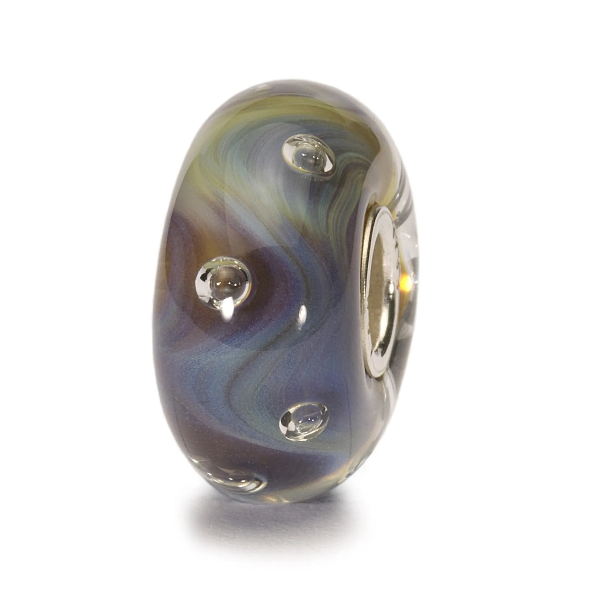 Trollbeads Beads*Universal Azure Bubbles Bead