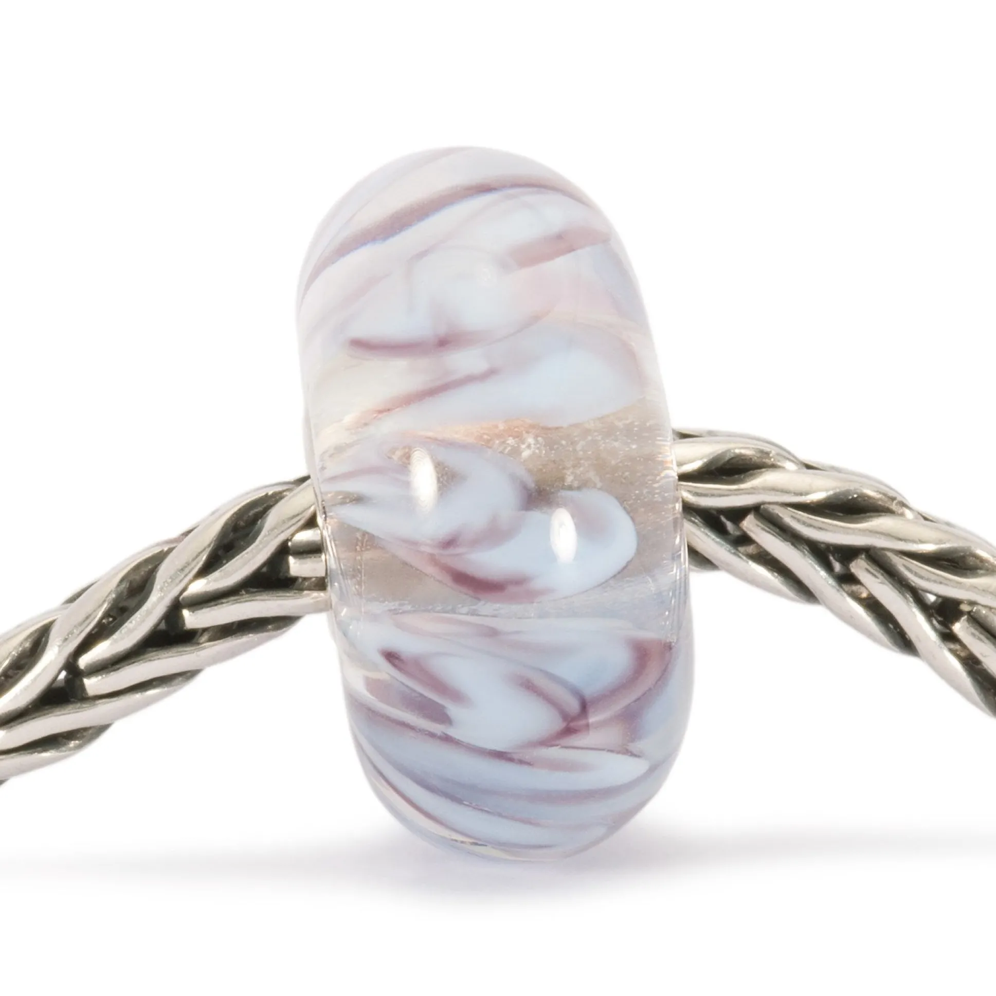 Trollbeads Beads*White Petals Bead