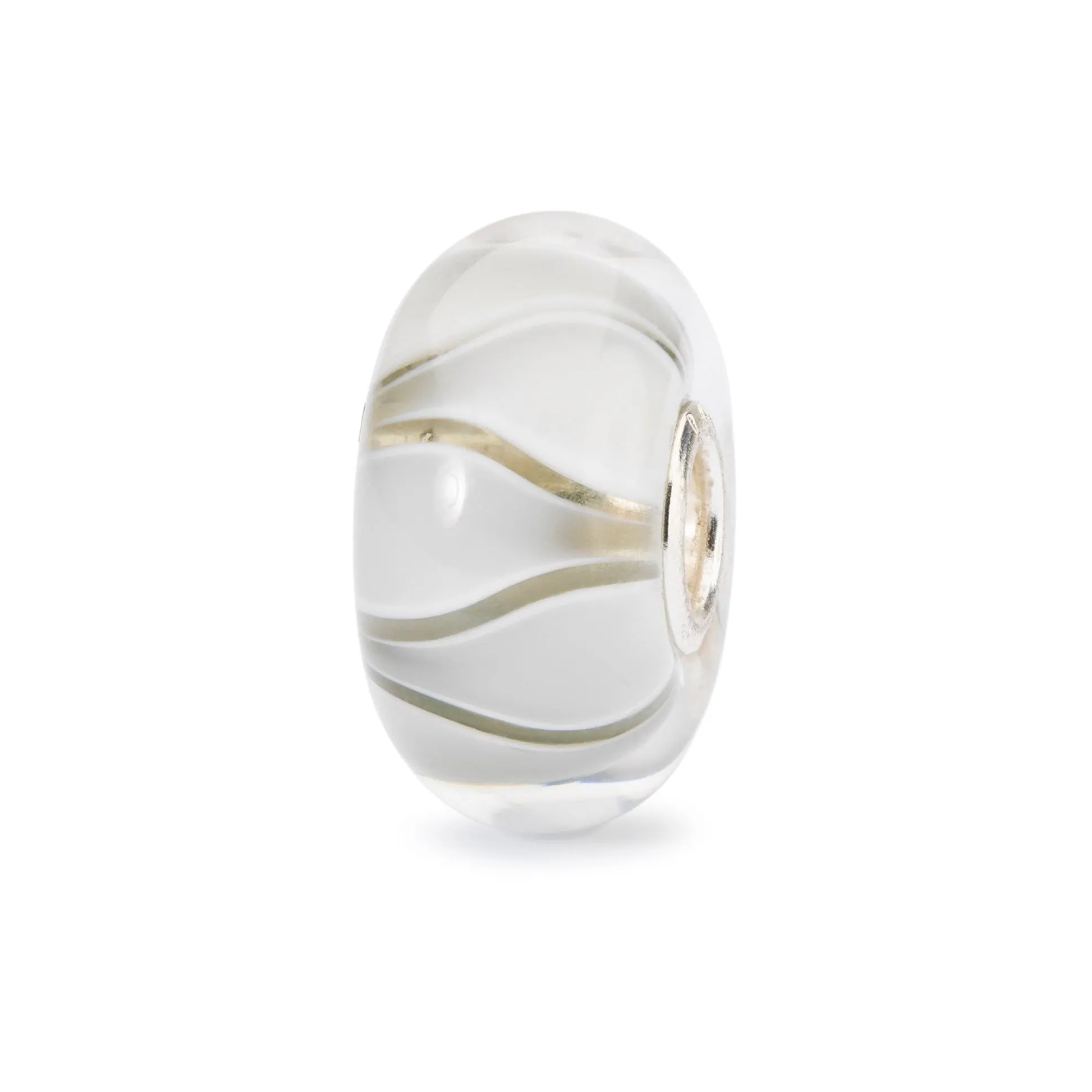 Trollbeads Beads*White Tulips Bead