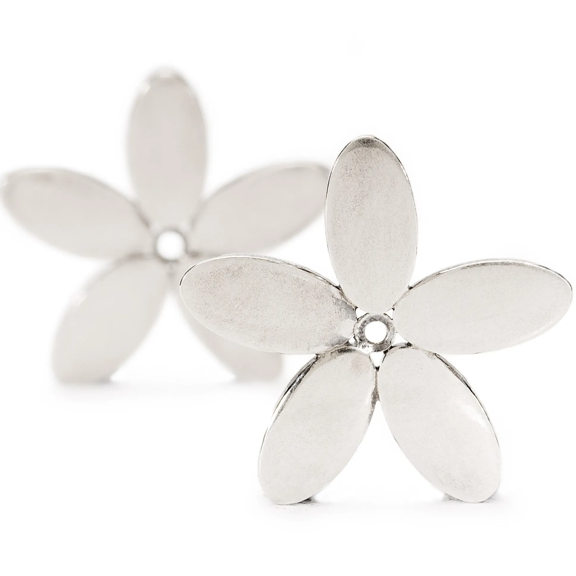 Trollbeads Earring Pendants*Wood Anemone Earring Pendants